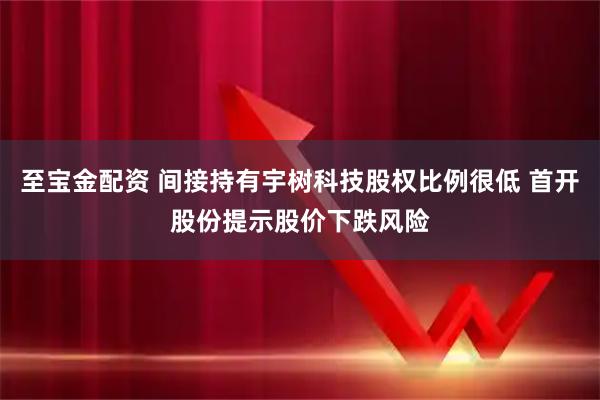 至宝金配资 间接持有宇树科技股权比例很低 首开股份提示股价下跌风险